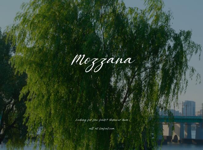 Mozzana Font