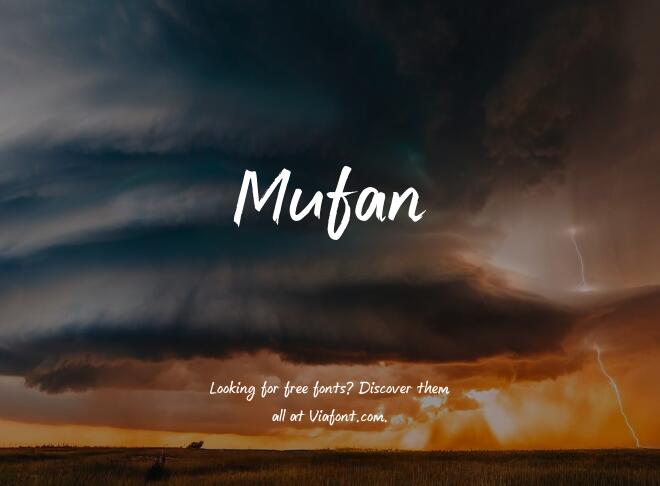 Mufan Font