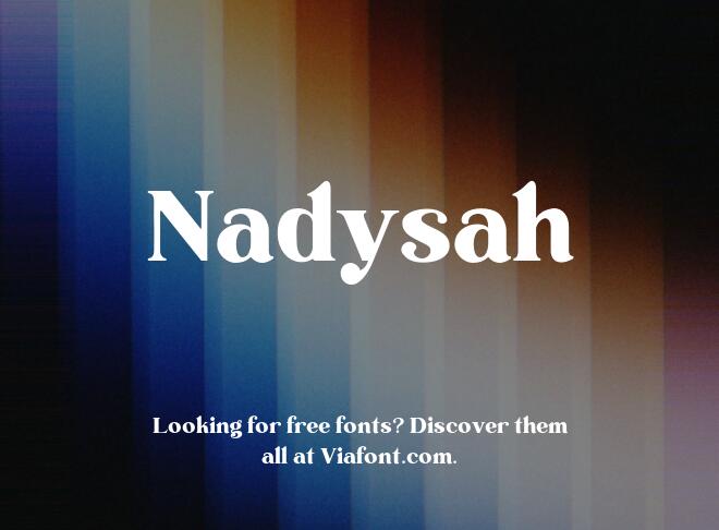 Nadysah Font
