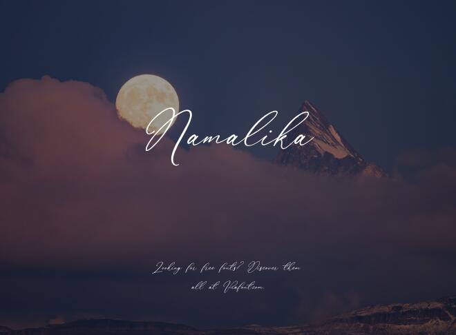 Namalika Font