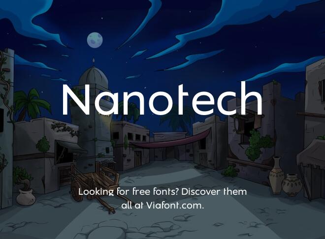 Nanotech Font