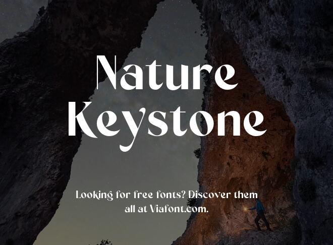 Nature Keystone Font Family