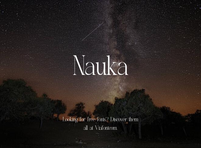 Nauka Font