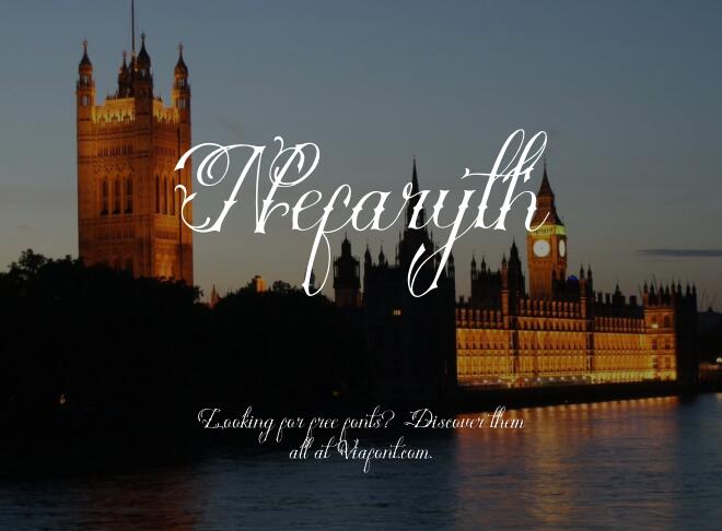 Nefaryth Font