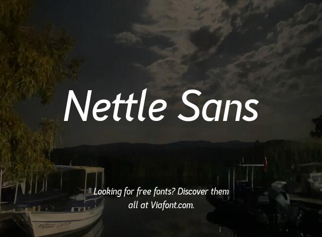 Nettle Sans Font