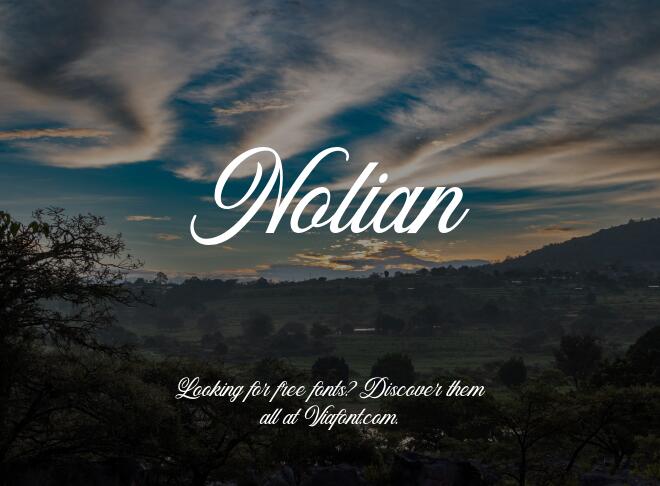 Nolian Font