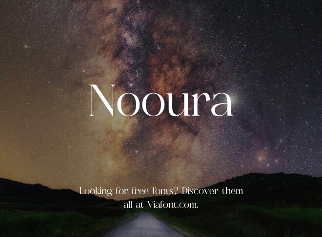 Nooura Font