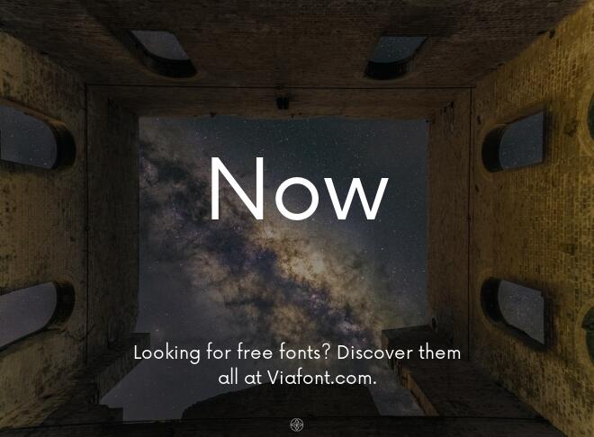 Now Font