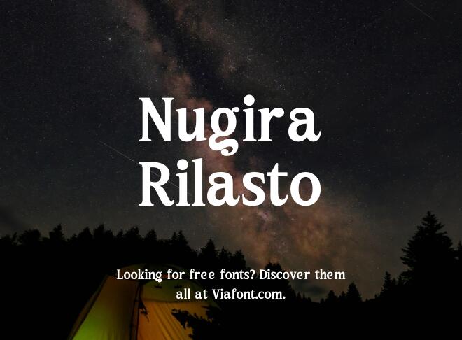 Nugira Rilasto Font