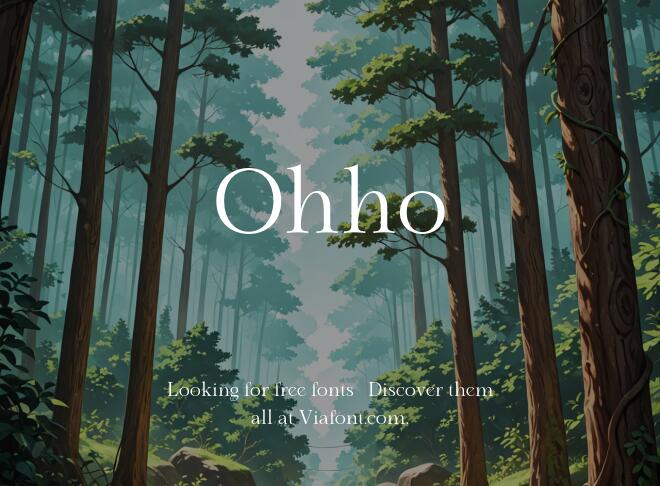 Ohho Font