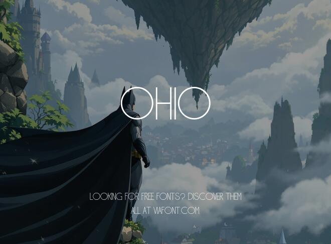 Ohio Font
