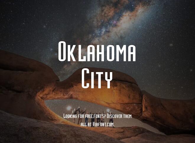 Oklahoma City Font