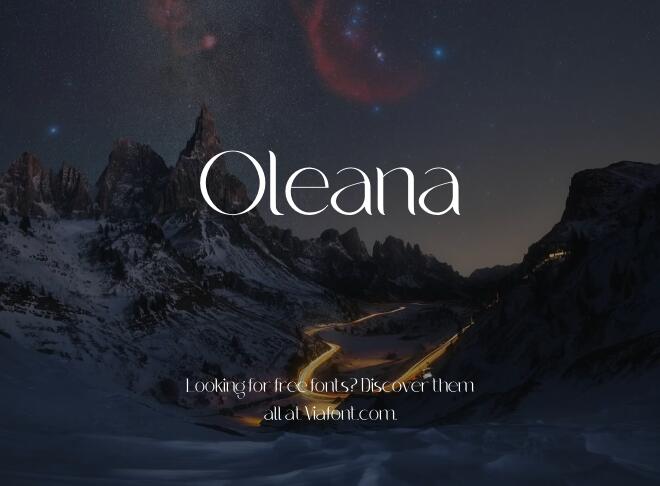 Oleana Font