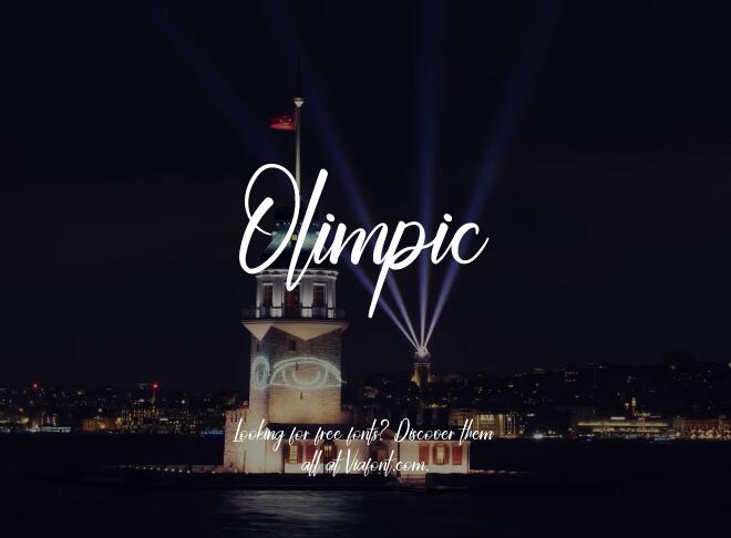 Olimpic Font