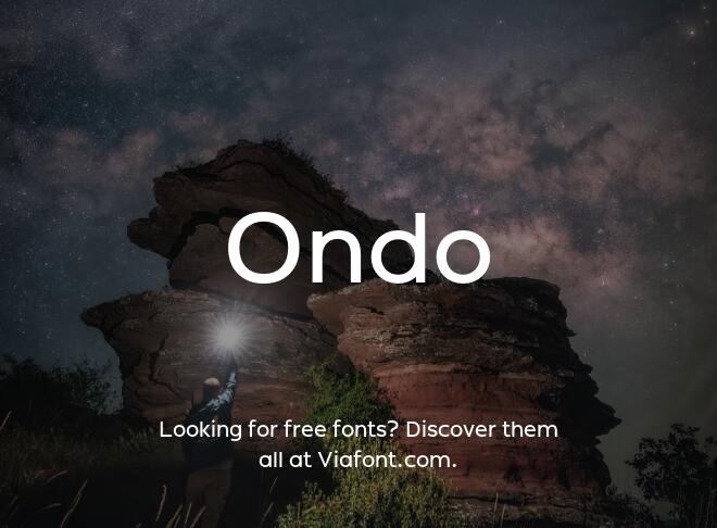 Ondo Font