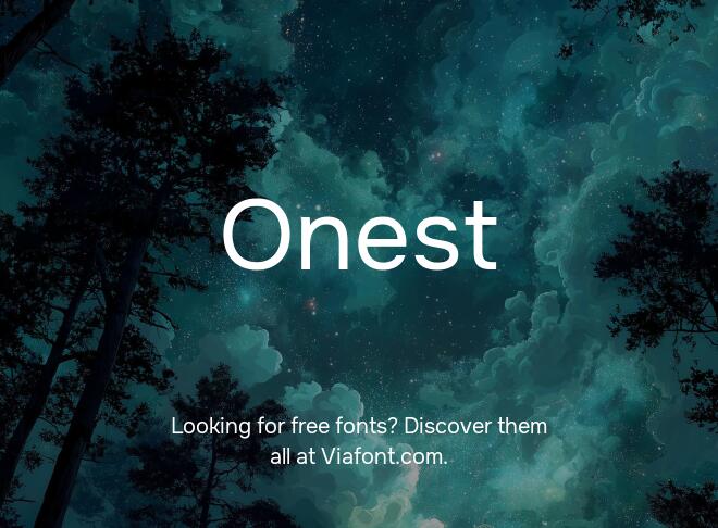 Onest Font