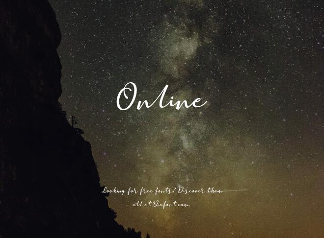 Online Font
