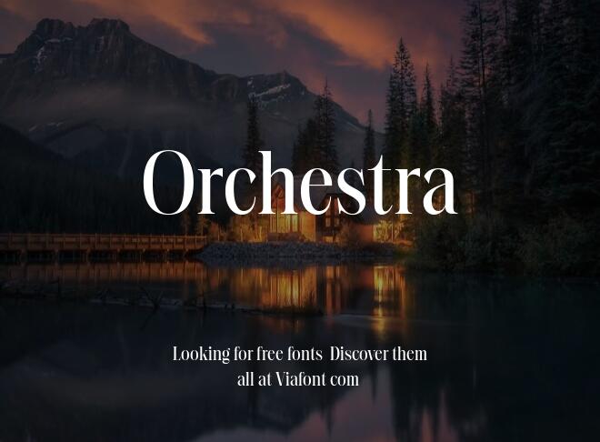 Orchestra Font