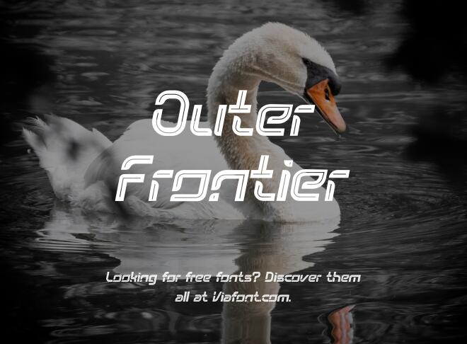Outer Frontier Font