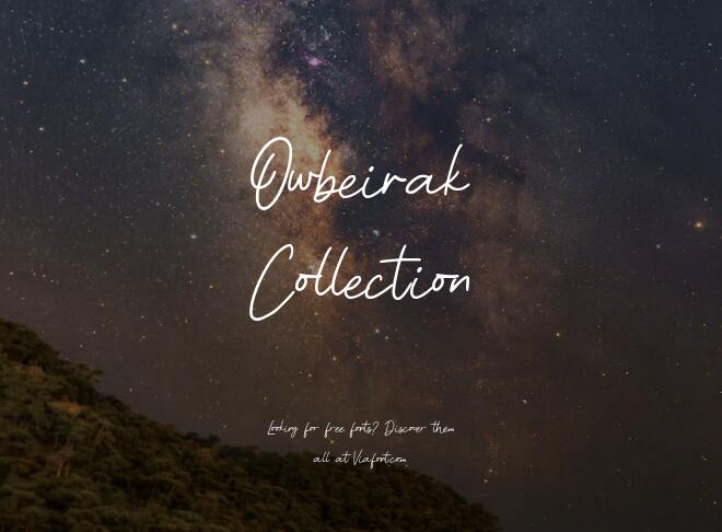 Owbeirak Collection Font