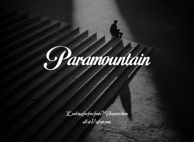 Paramountain Font