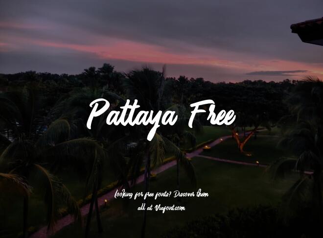Pattaya Free Font
