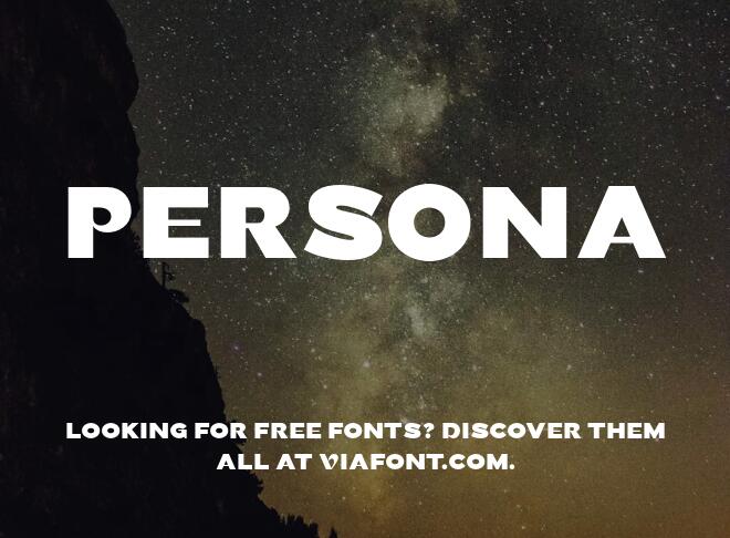 Persona Font