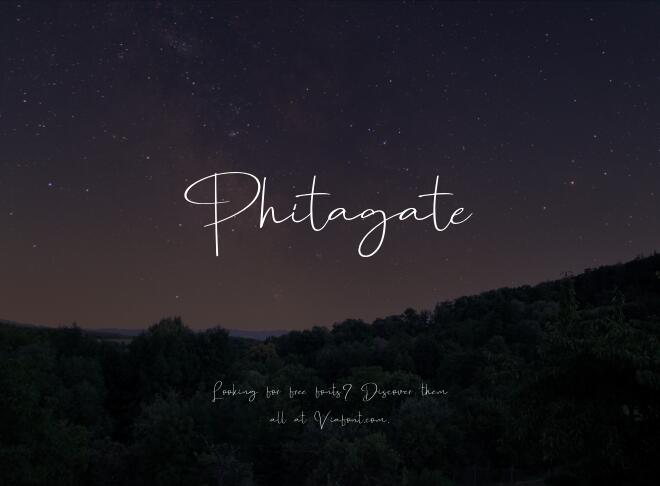 Phitagate Font