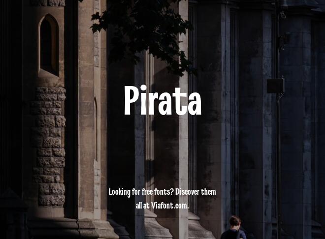 Pirata Font
