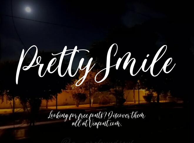 Pretty Smile Font
