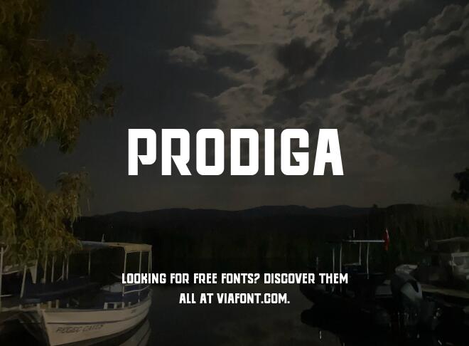 Prodiga Font