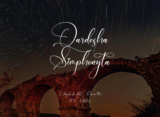 Qardesha Simphonyta Font