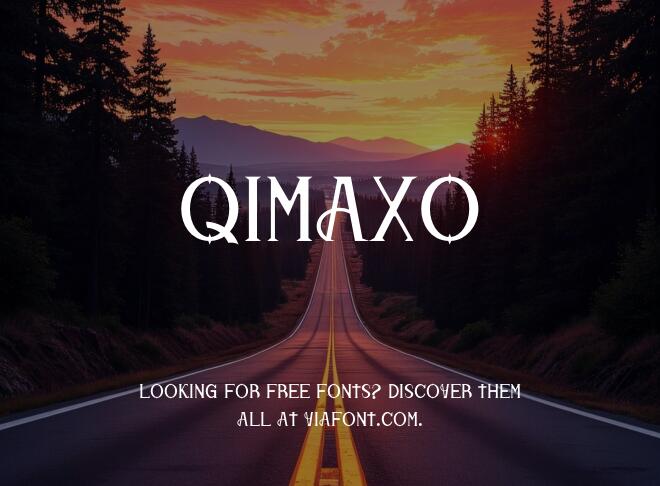 Qimaxo Font