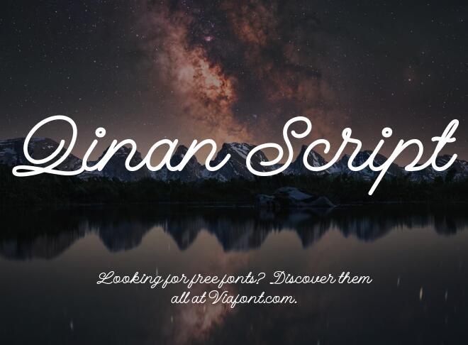 Qinan Script Font