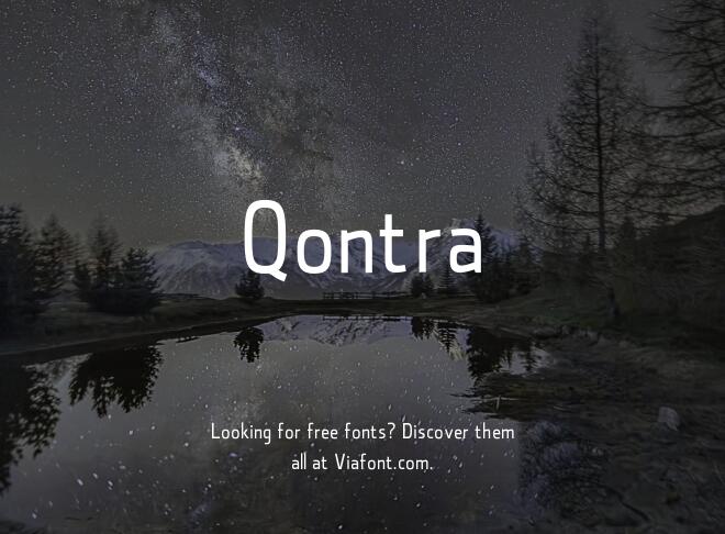 Qontra Font