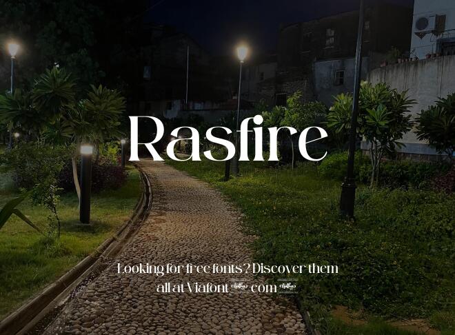 Rasfire Font