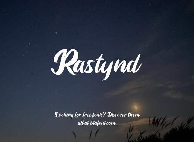 Rastynd Font