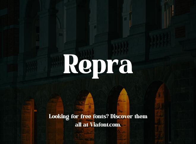 Repra Font
