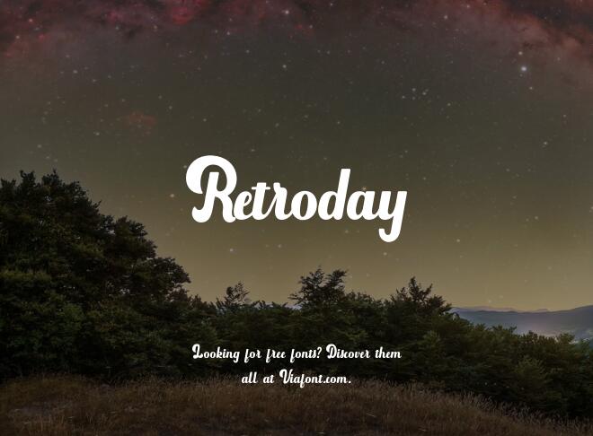 Retroday Font