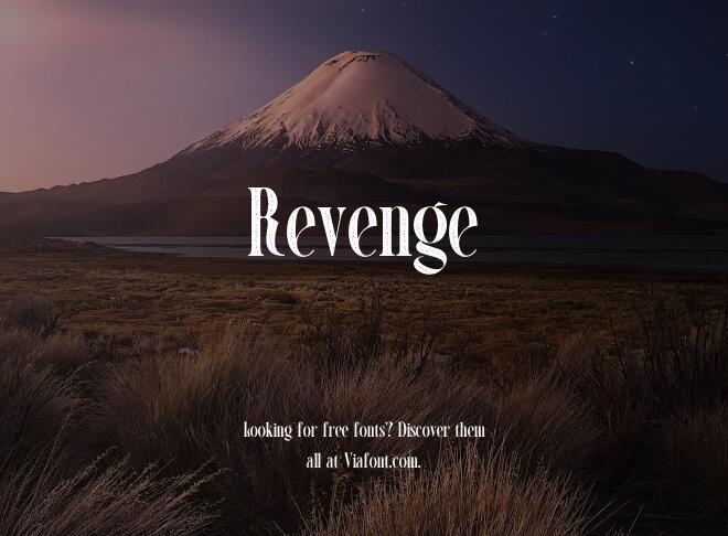 Revenge Font
