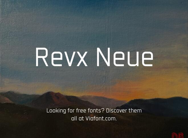 Revx Neue Font