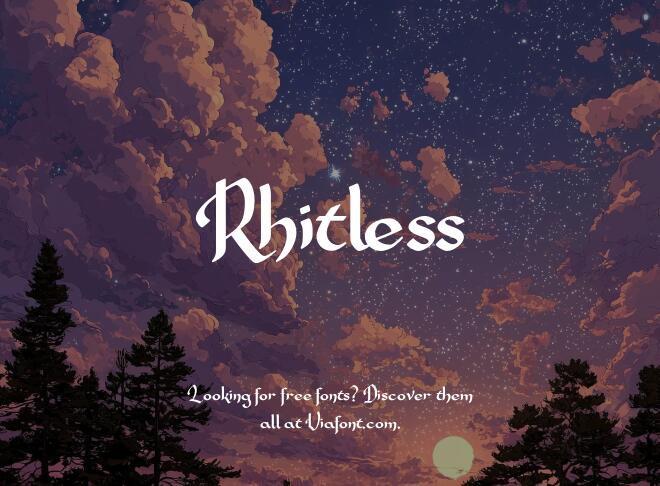 Rhitless Font