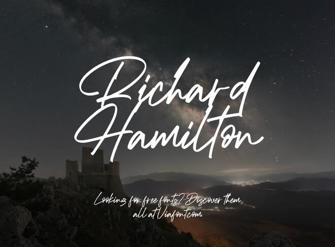 Richard Hamilton Font