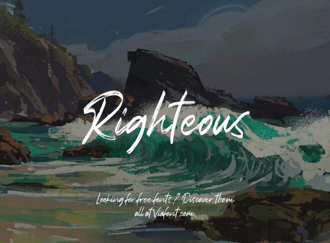 Righteous Font