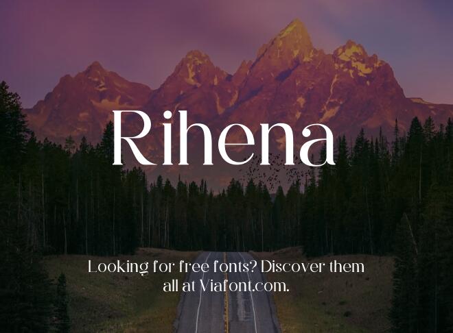 Rihena Font