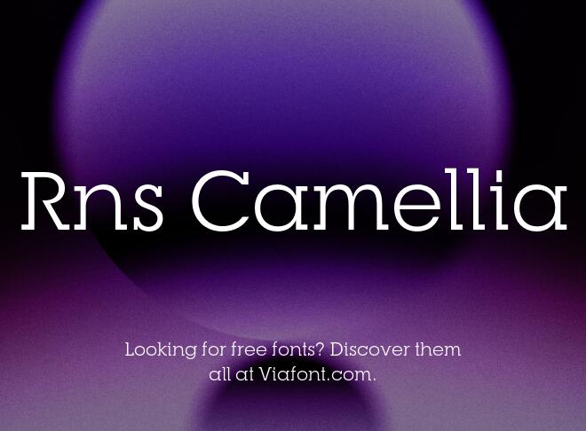 Rns Camellia Font