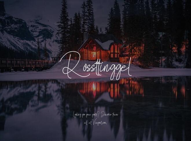 Rossttinggel Font