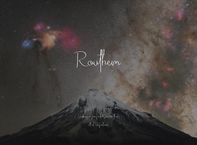 Routhem Font