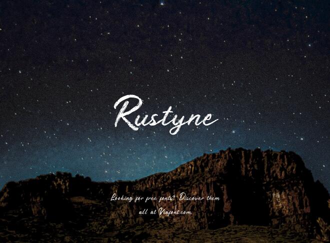 Rustyne Font