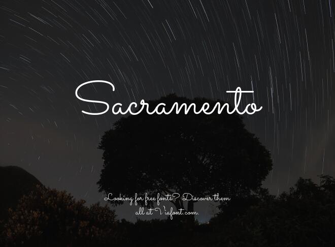 Sacramento Font